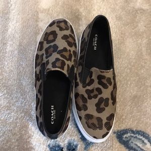 Limited edition Coach slip-on sneaks 💕